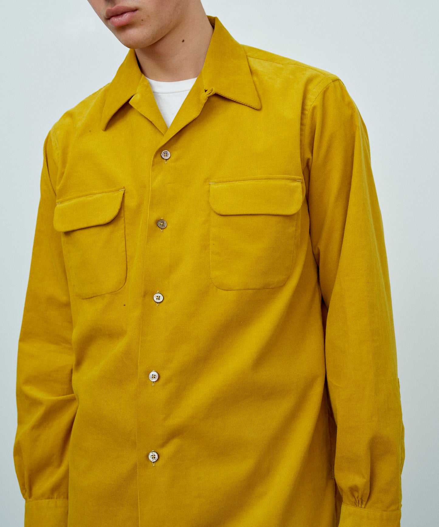 【 25FW 】ANATOMICA JIMMY SHIRT / MUSTARD