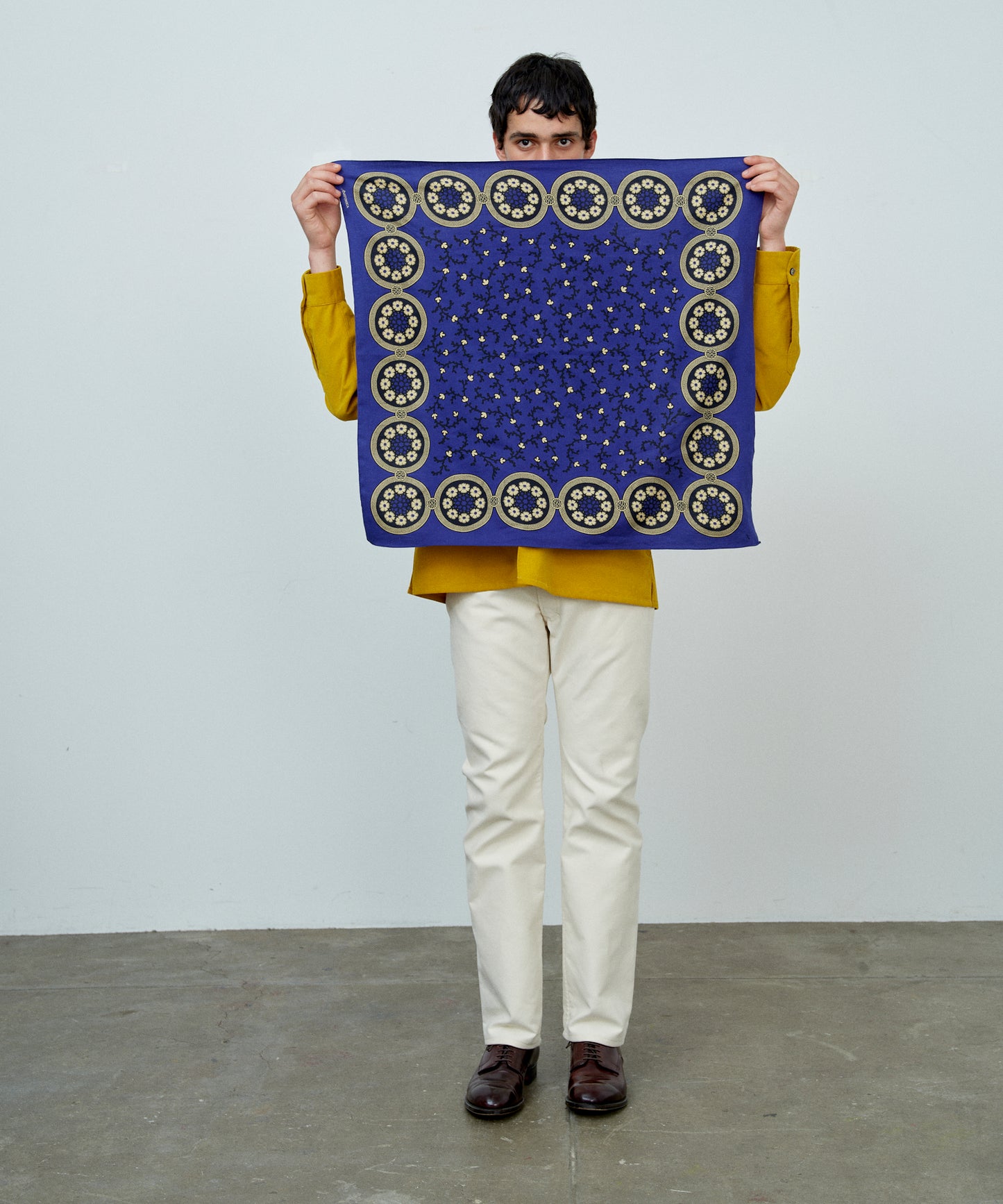 【 25FW 】ANATOMICA SIX PETAL FLOWER / IK.BLUE