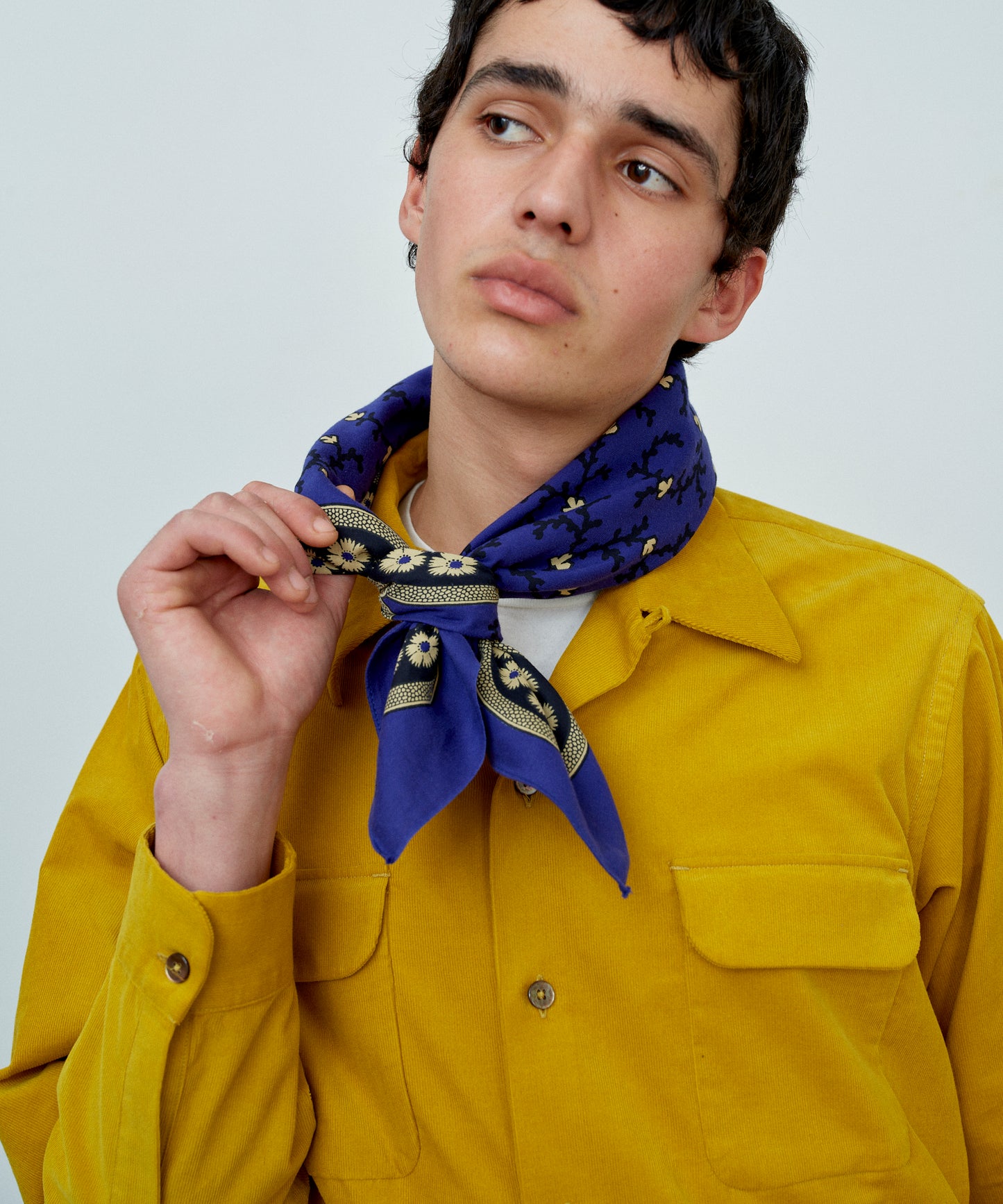 【 25FW 】ANATOMICA SIX PETAL FLOWER / IK.BLUE