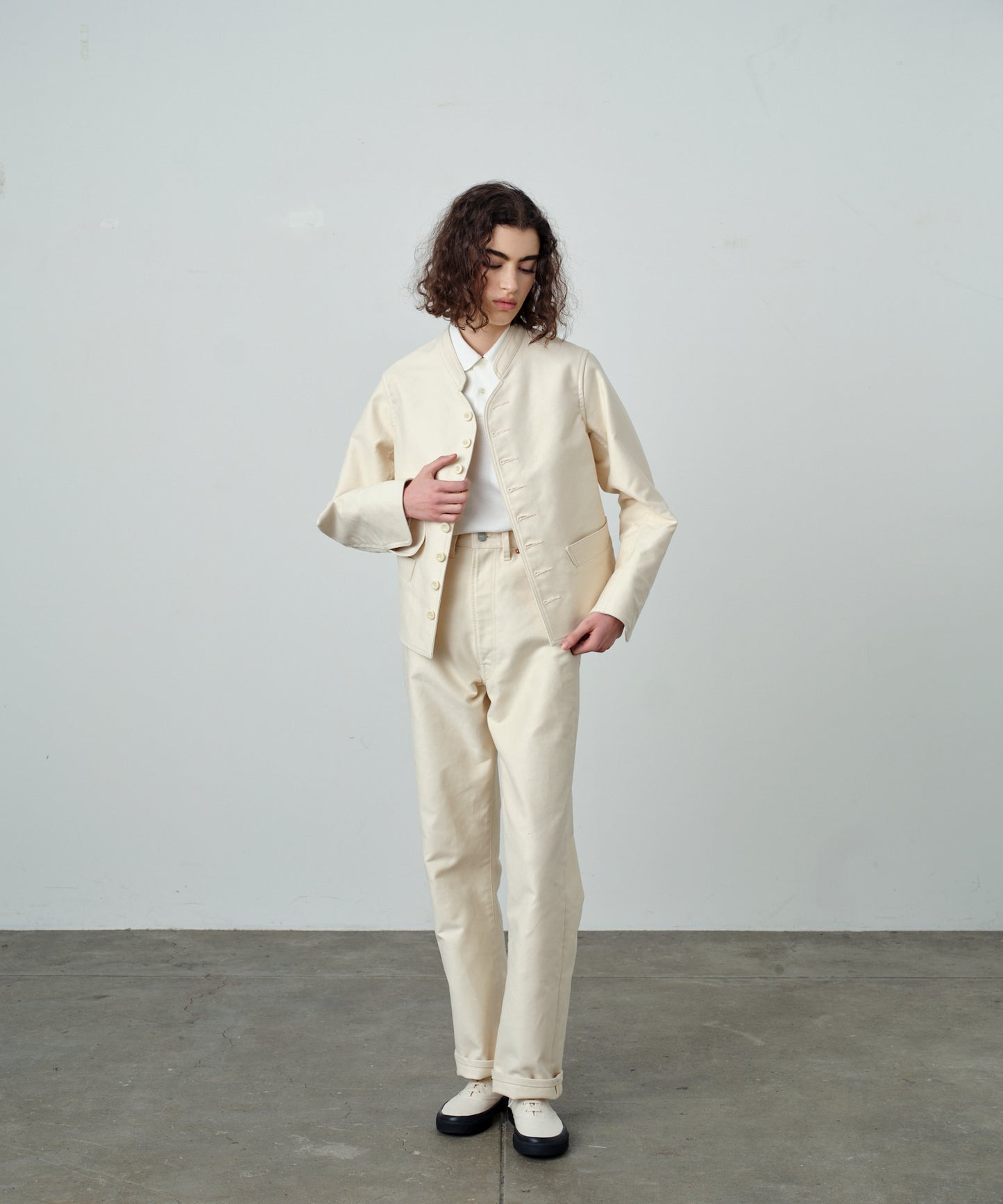 【 25FW 】ANATOMICA LADIES DOLMAN MOLESKIN / NATURAL