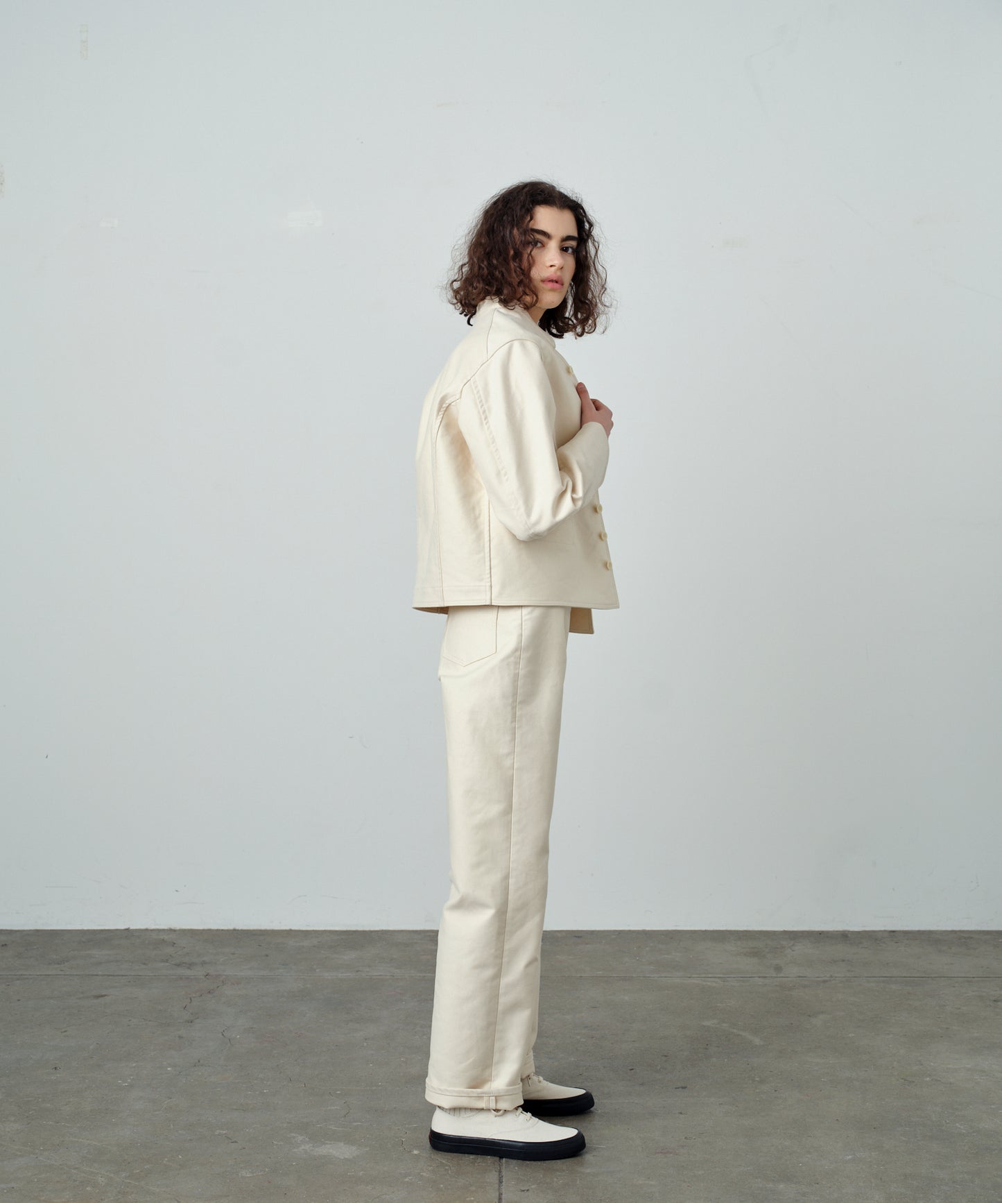 【 25FW 】ANATOMICA LADIES DOLMAN MOLESKIN / NATURAL