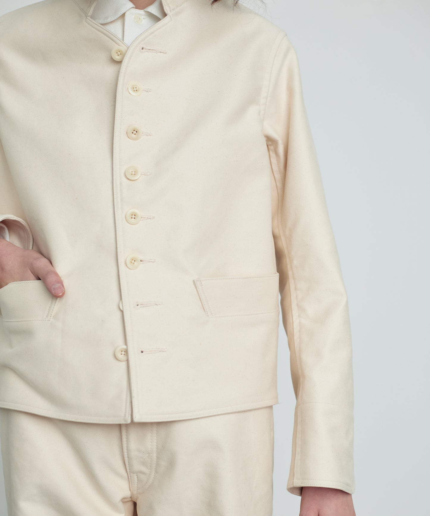 【 25FW 】ANATOMICA LADIES DOLMAN MOLESKIN / NATURAL