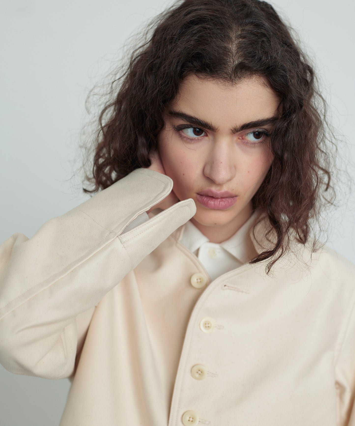 【 25FW 】ANATOMICA LADIES DOLMAN MOLESKIN / NATURAL