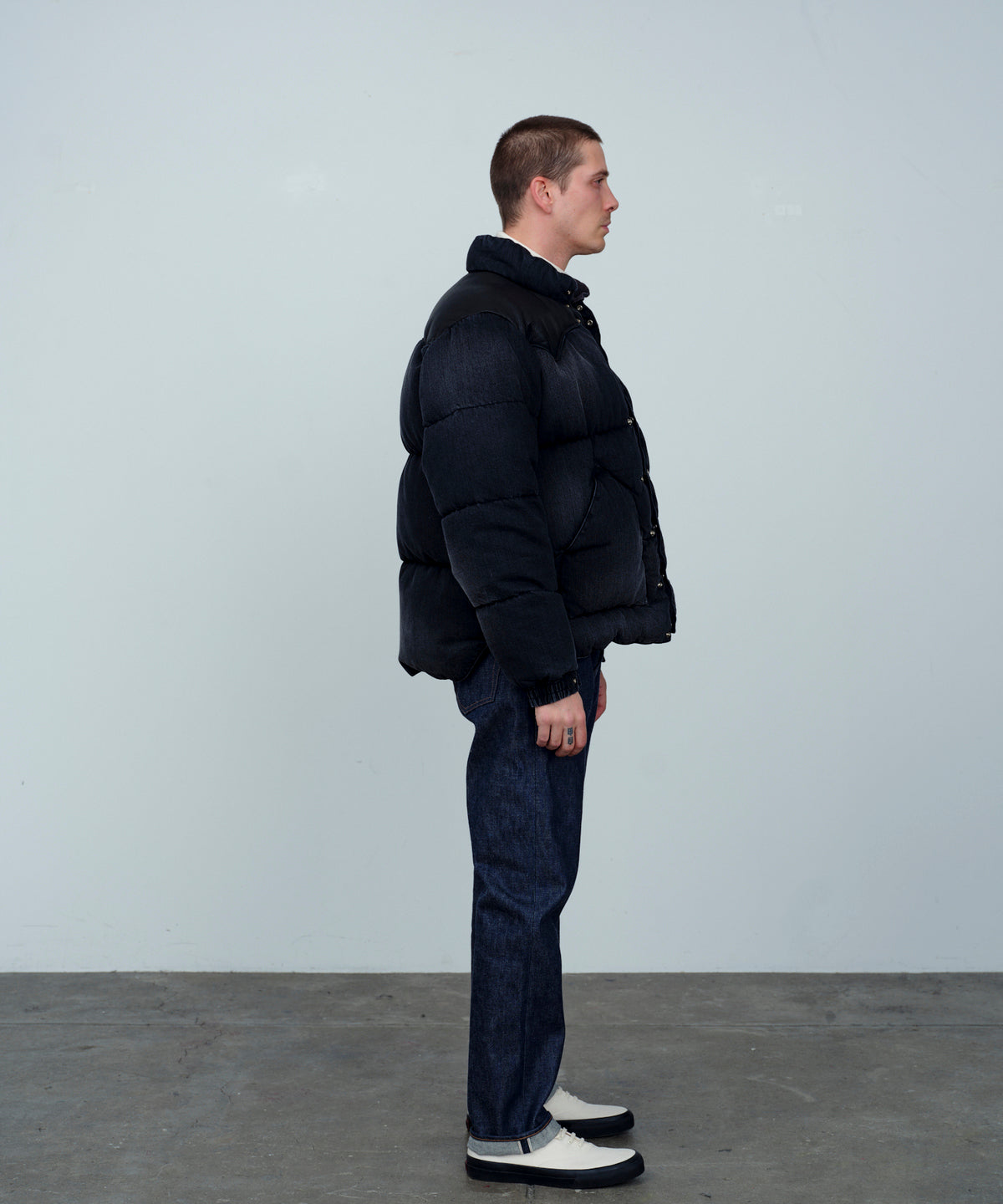 【 25FW PRE-ORDER 】RMFC HERITAGE DOWN JACKET DNIM / DENIM BLACK