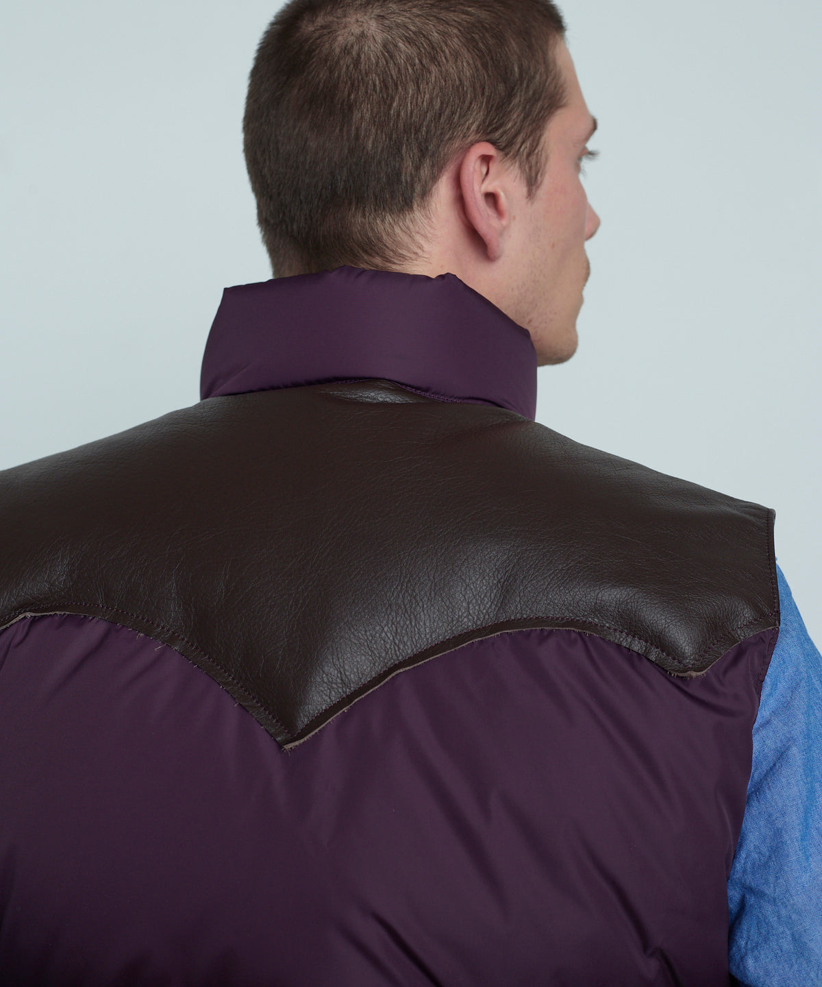 【 25FW 】RMFC HERITAGE DOWN VEST / PLUM