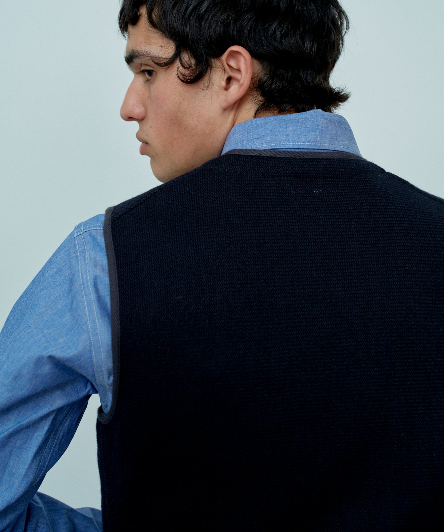 [21FW RESTOCKING] Anatomica海灘布背心/黑暗海軍