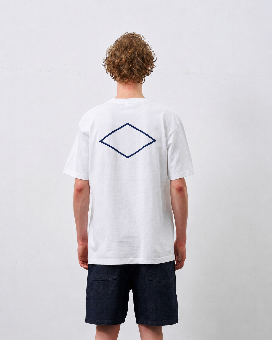 【 26SS 】BIGYANK DIAMOND BACK TEE / WHITE