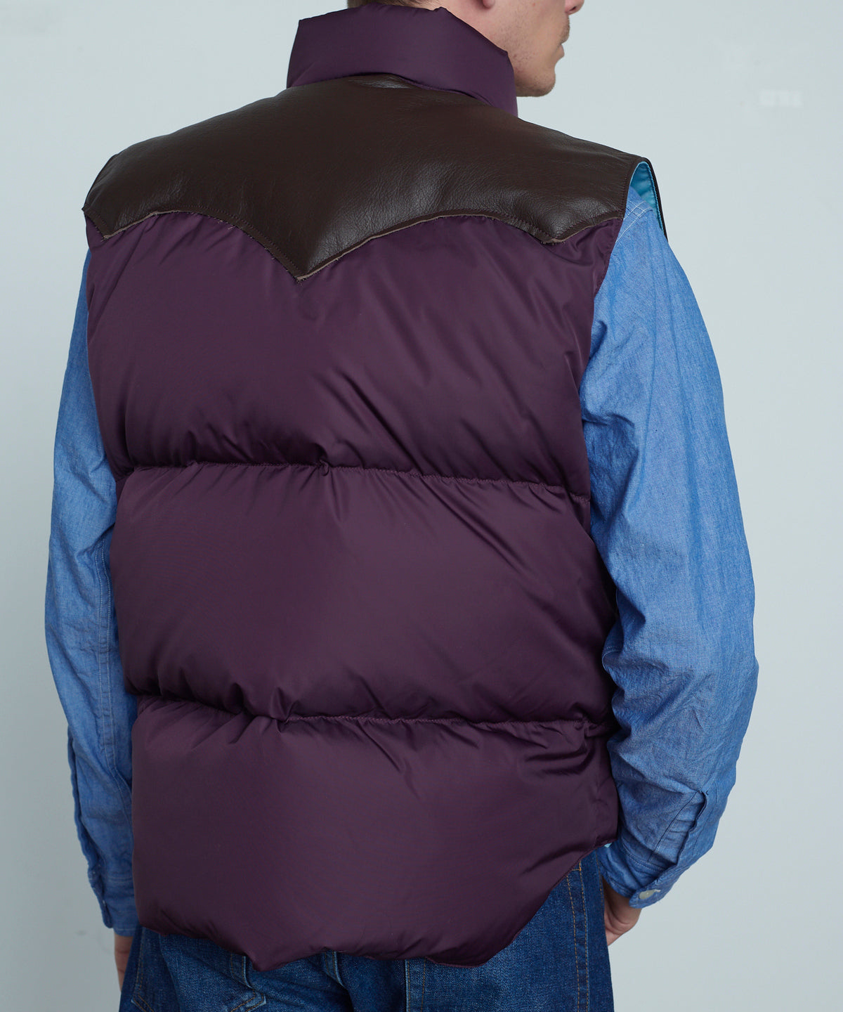 【 25FW 】RMFC HERITAGE DOWN VEST / PLUM