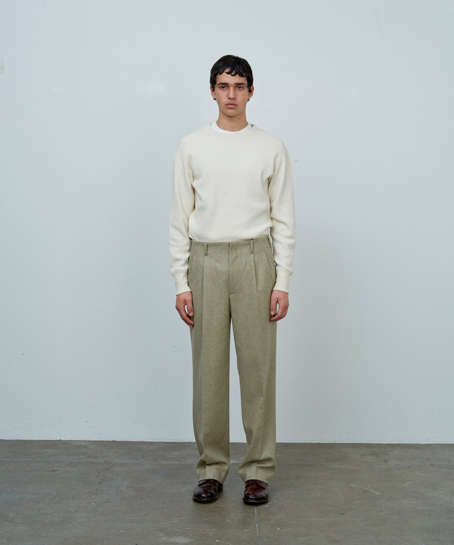 BALDMAN☯️ 25FW 】BIG YANK 1950 PEGTOP FLANNEL / SAGE – A'r11551 FUKUOKA