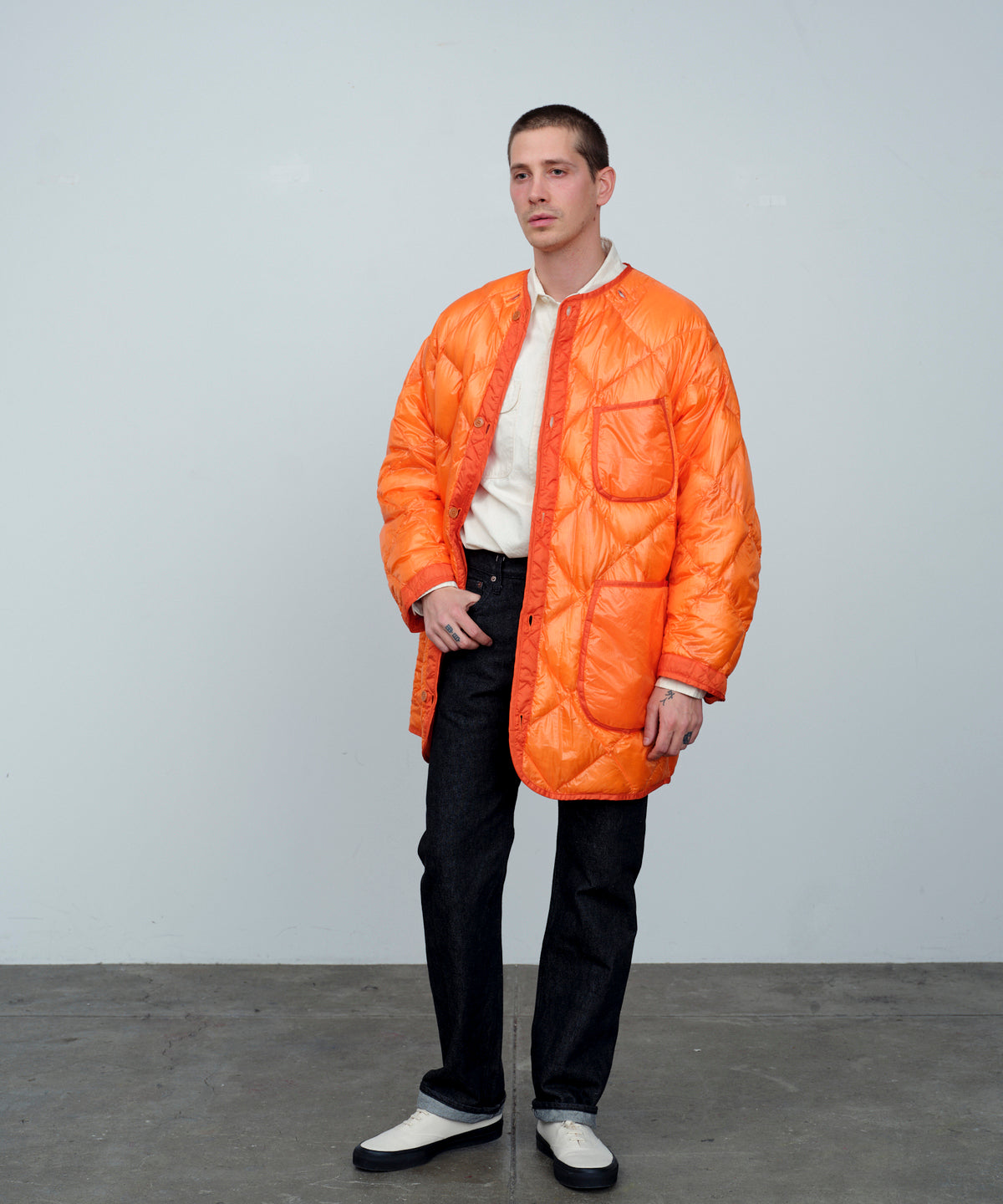 【 25FW 】RMFC M65 FISHTAIL VTG POPLIN with LINER / OLIVE