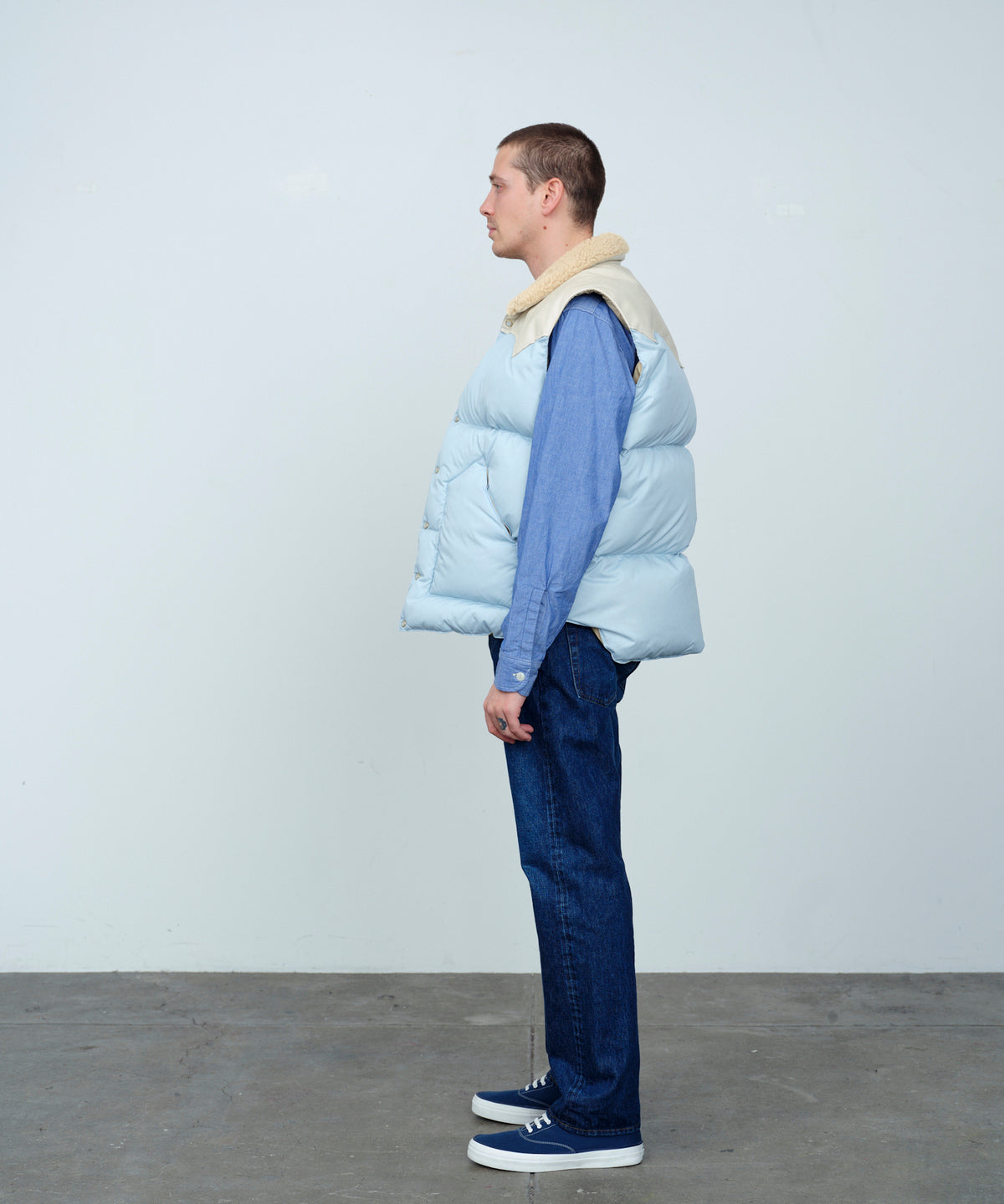 【 25FW PRE-ORDER 】RMFC CHRISTY VEST / BABY BLUE