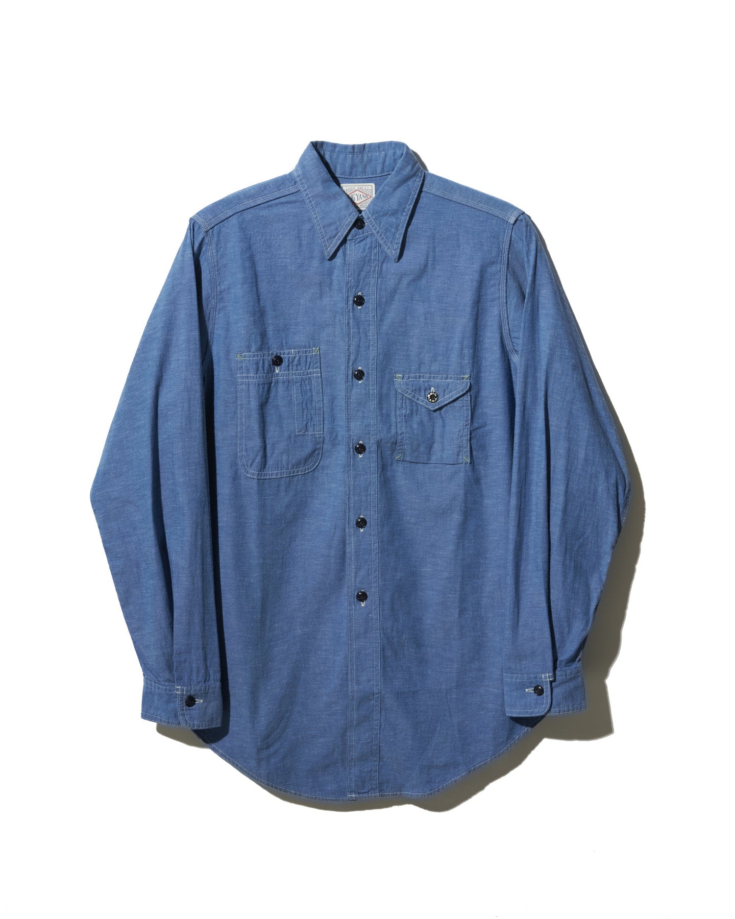 【 RESTOCK 】BIG YANK 1935 ORIGINAL CHAMBRAY / BLUE×GREY
