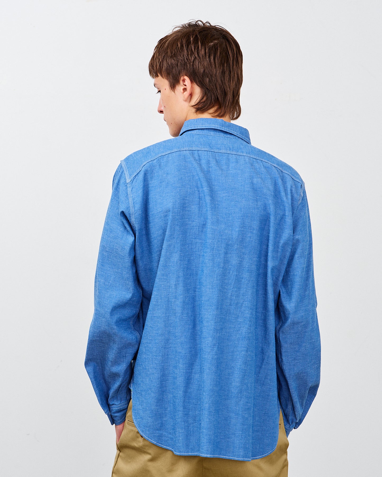 【 RESTOCK 】BIG YANK 1935 ORIGINAL CHAMBRAY / BLUE×GREY