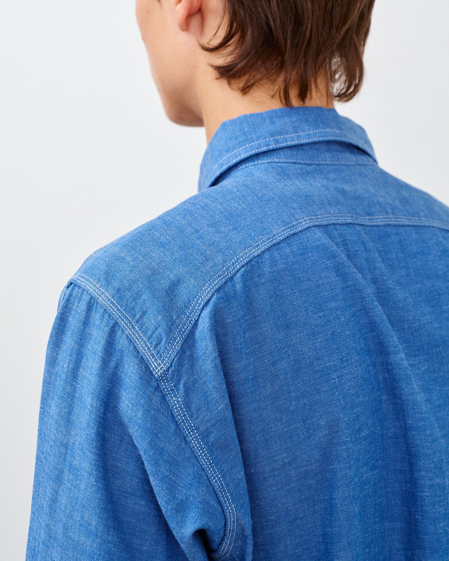 【 RESTOCK 】BIG YANK 1935 ORIGINAL CHAMBRAY / BLUE×GREY