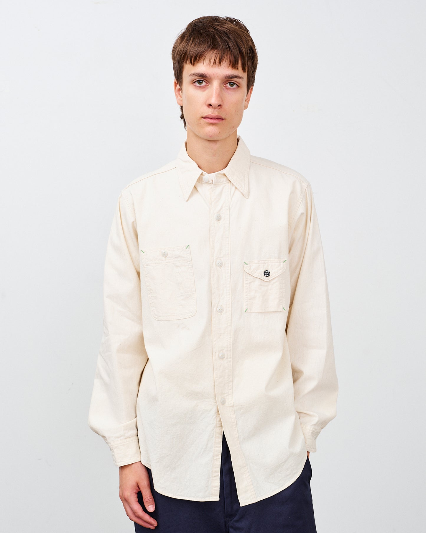 【 RESTOCK 】BIG YANK 1935 ORIGINAL CHAMBRAY / NATURAL