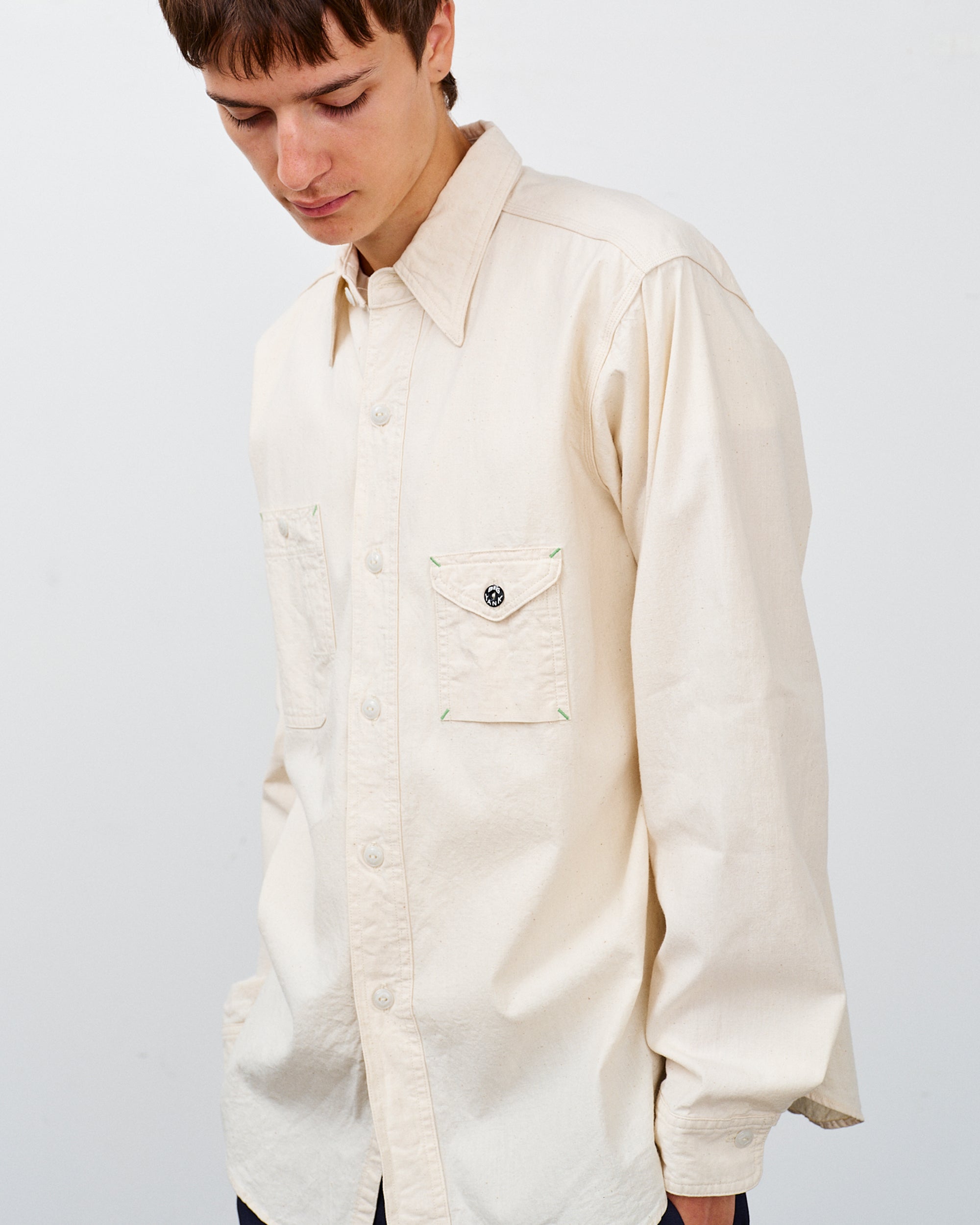 RESTOCK 】BIG YANK 1935 ORIGINAL CHAMBRAY / NATURAL – A'r11551