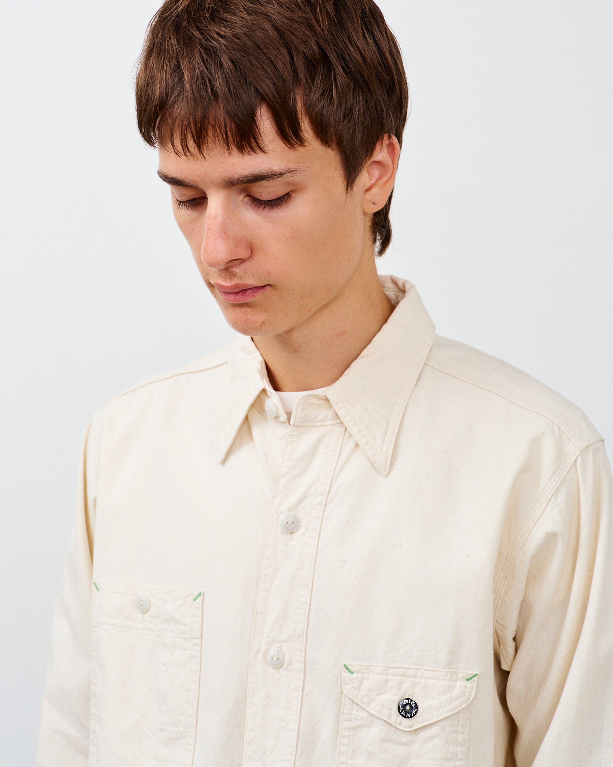 RESTOCK 】BIG YANK 1935 ORIGINAL CHAMBRAY / NATURAL – A'r11551