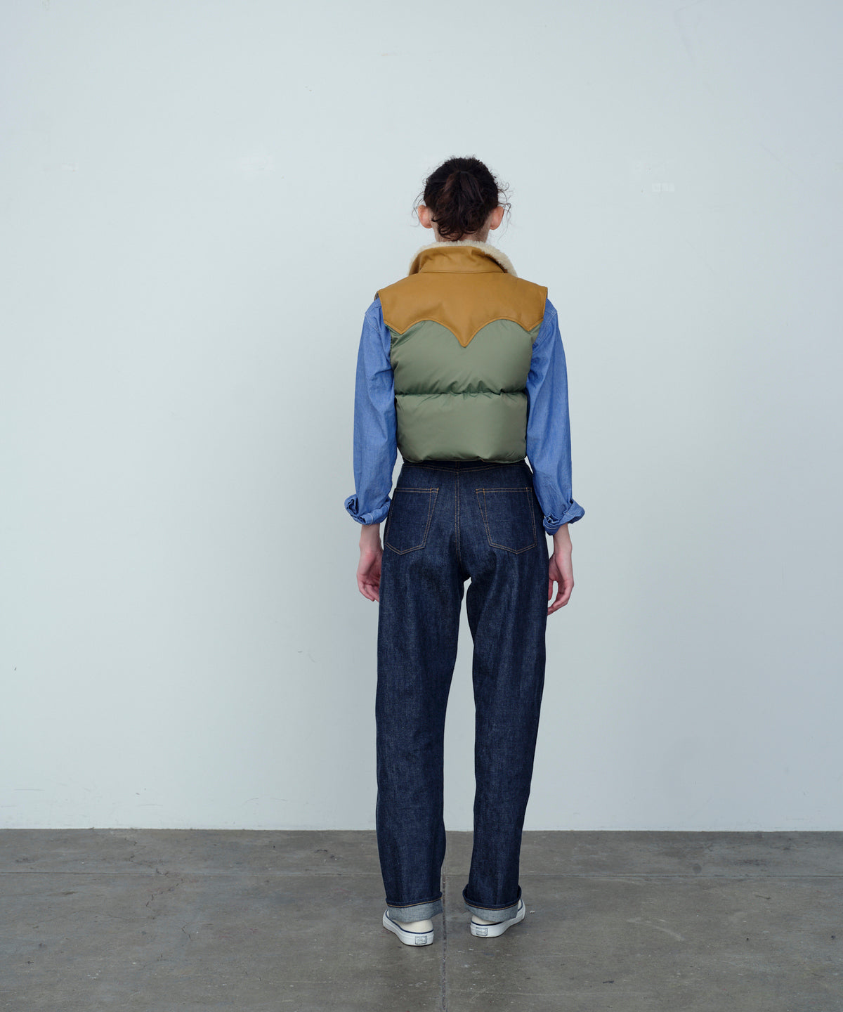 【 25FW 】RMFC HERITAGE ANNELLE VEST / OLIVE
