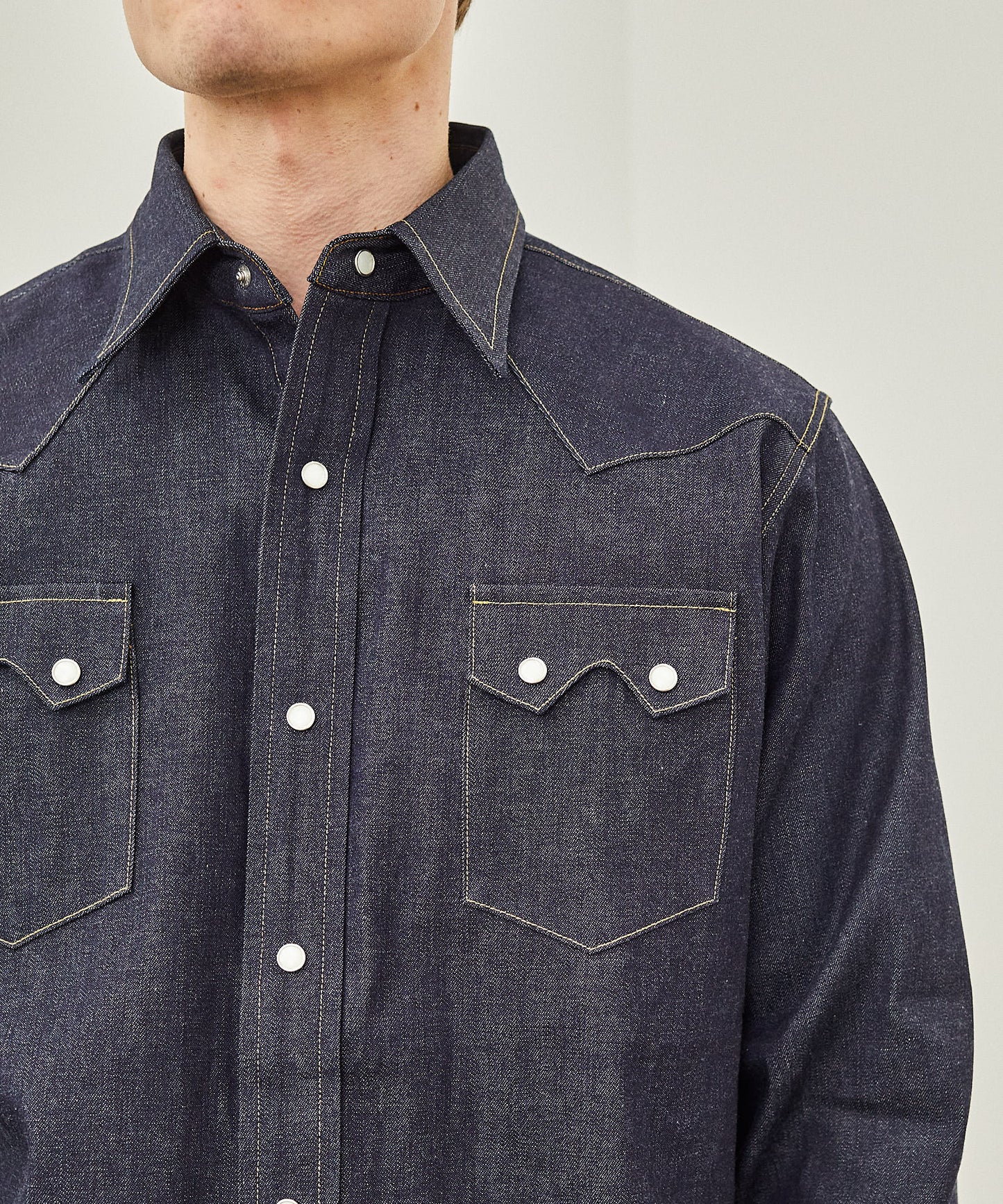 【 24FW 】ANATOMICA  WESTERN SHIRT