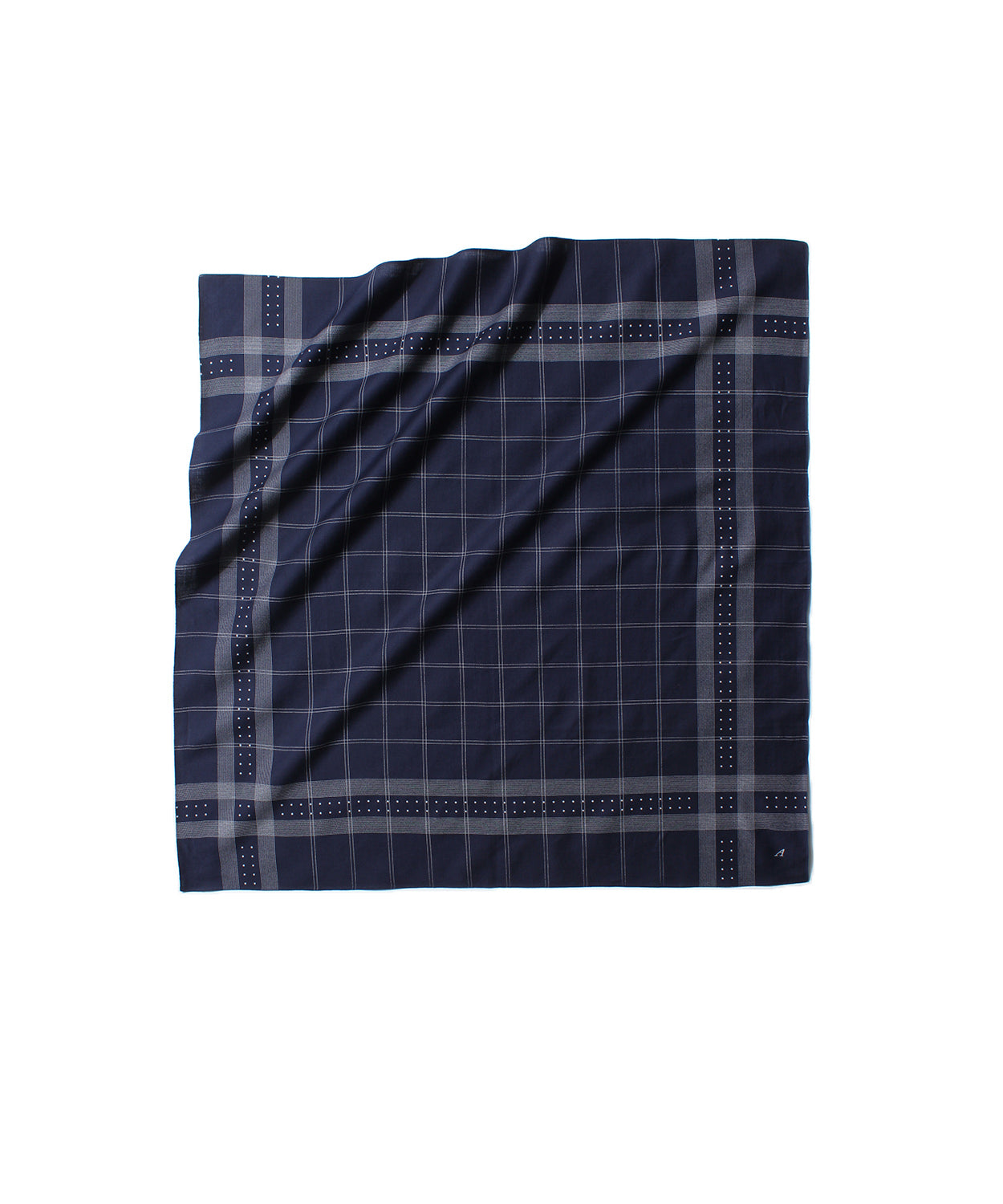 Anatomica Satin Shef Stripe Dot / Navy