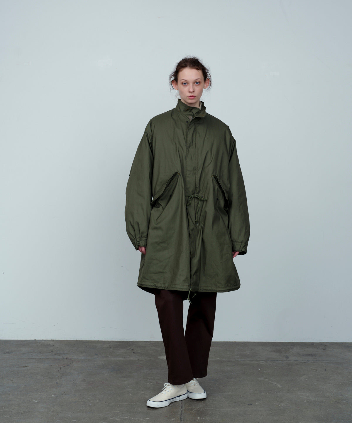 【 25FW 】RMFC M65 FISHTAIL VTG POPLIN with LINER / OLIVE