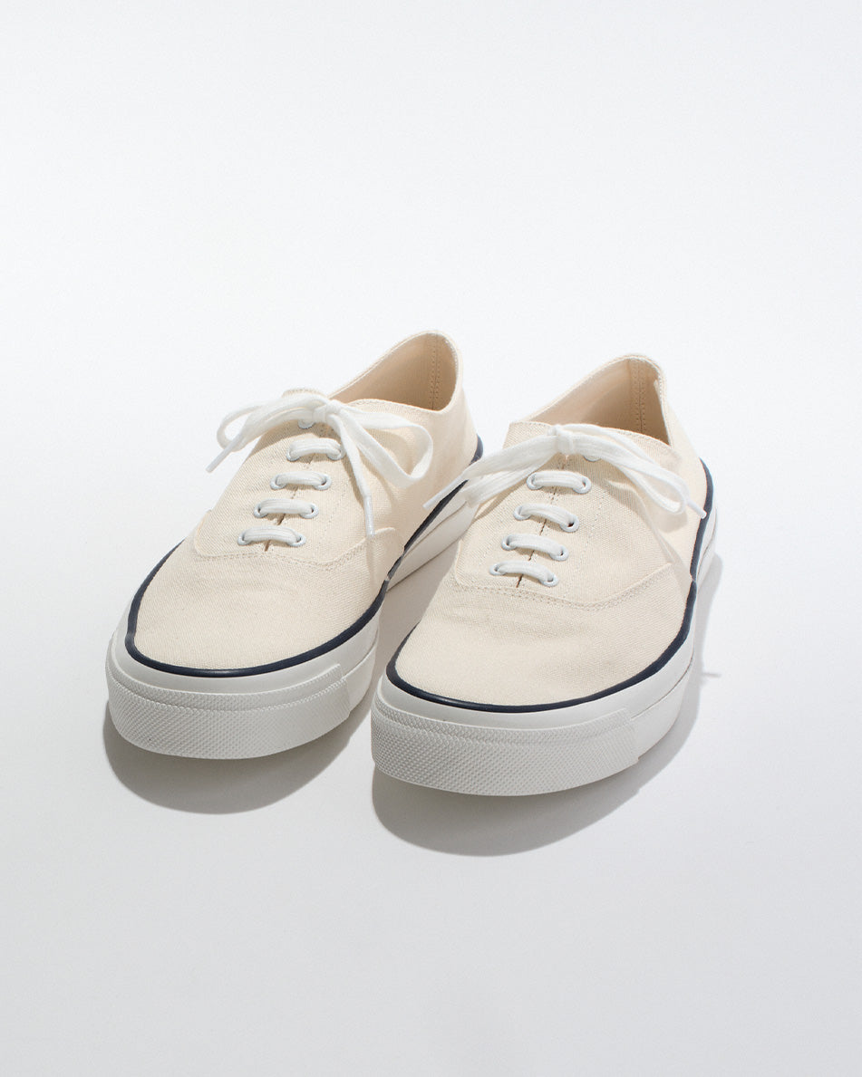 【 26SS 】WAKOUWA CANVAS OX LOW WHITE SOLE / OFF WHITE