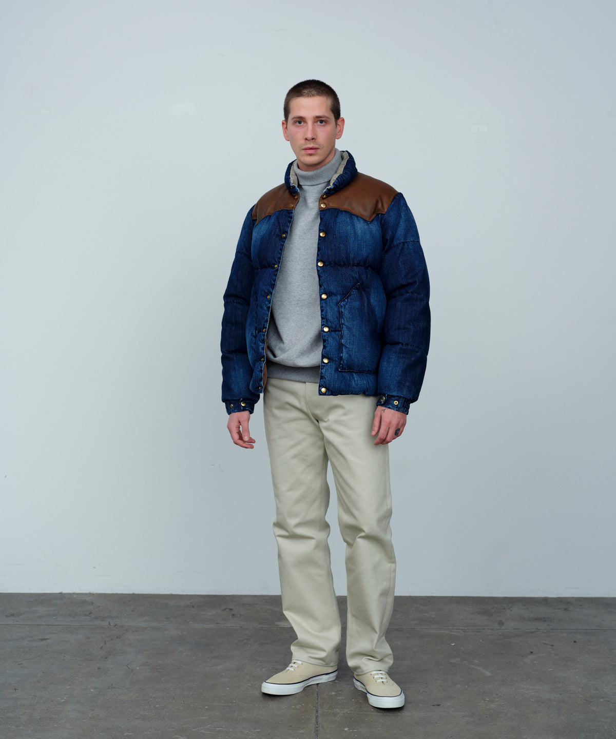 【 25FW PRE-ORDER 】RMFC HERITAGE DOWN JACKET DNIM / DENIM INDIGO