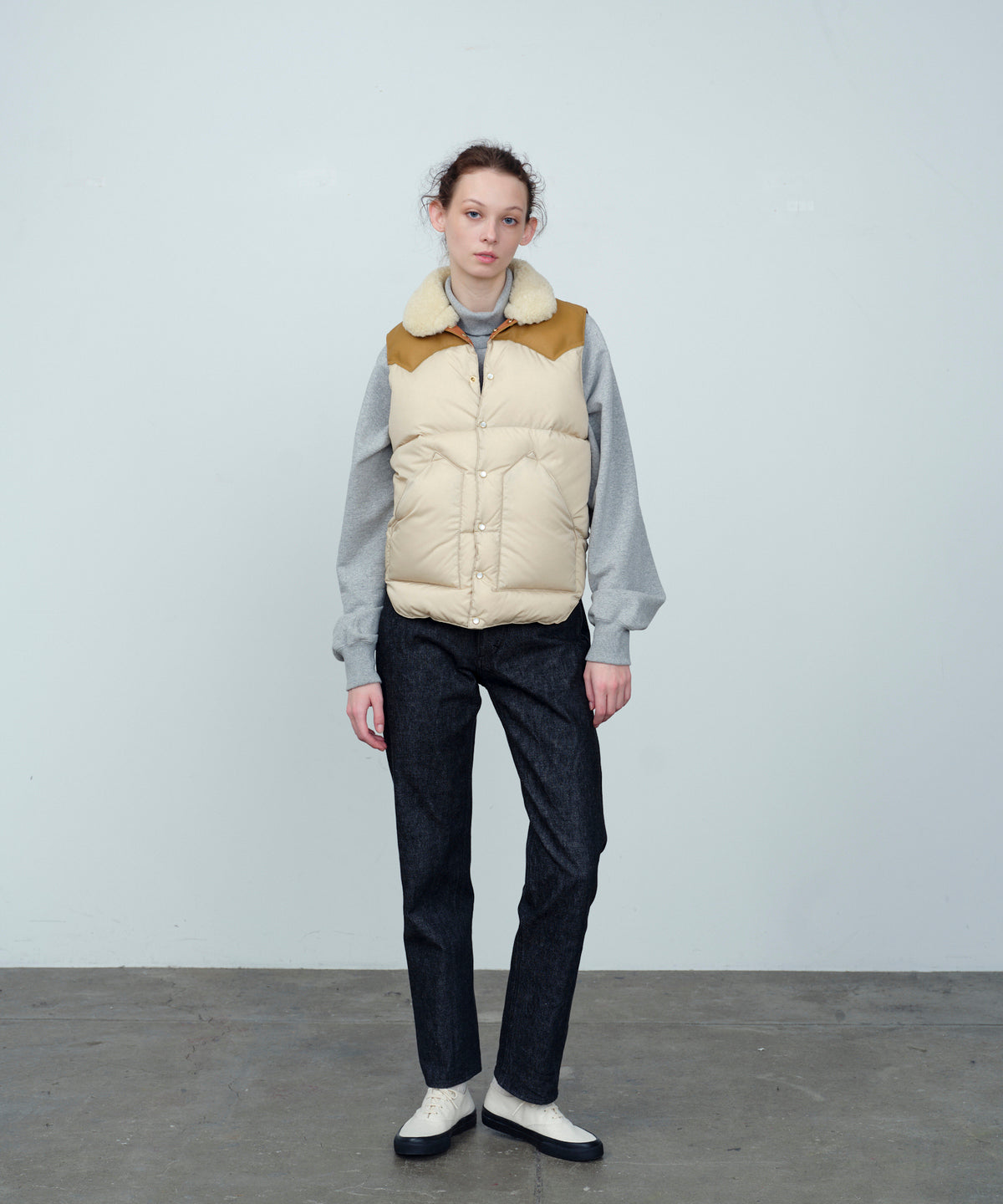 【 25FW 】RMFC HERITAGE CHRISTY VEST / L.BEIGE