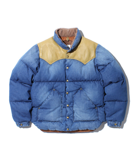 【 50th Anniv. 】RMFC HERITAGE DOWN JACKET DENIM / INDIGO USED WASH