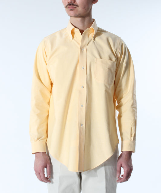 ANATOMICA BD SHIRT IDEAL OXFORD / MAIZE