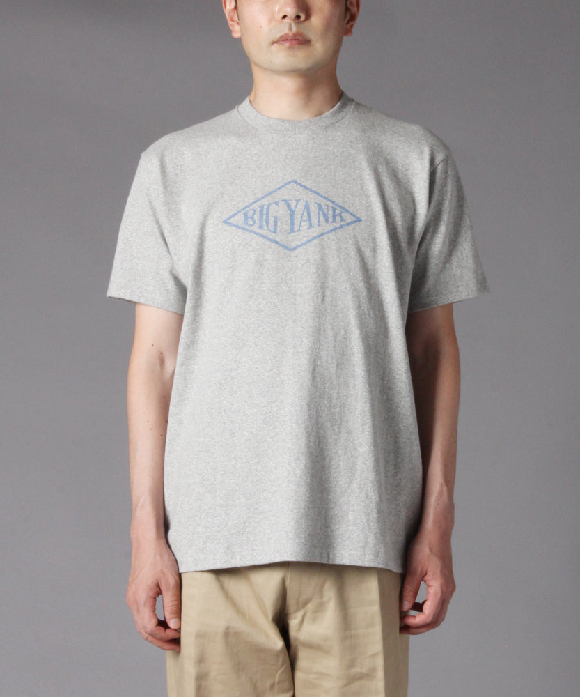 BIGYANK TEE ORIGNAL RHOMBUS LOGO / GREY