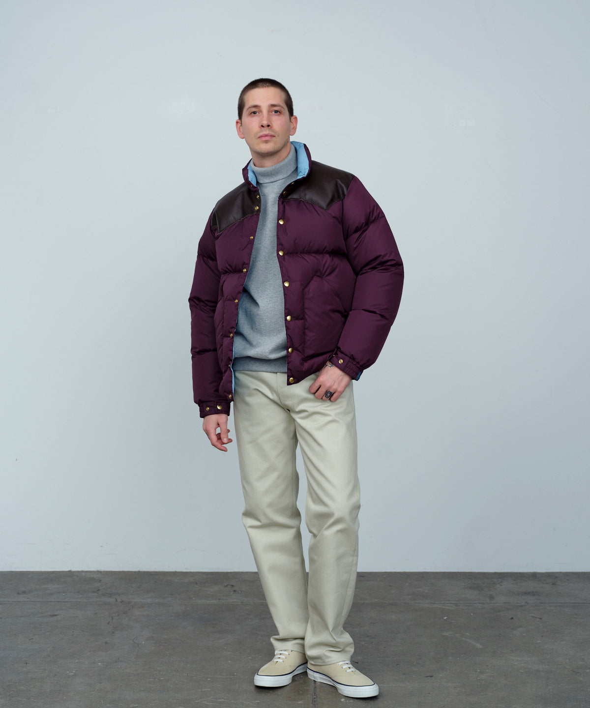 【 25FW 】RMFC HERITAGE DOWN JACKET / PLUM