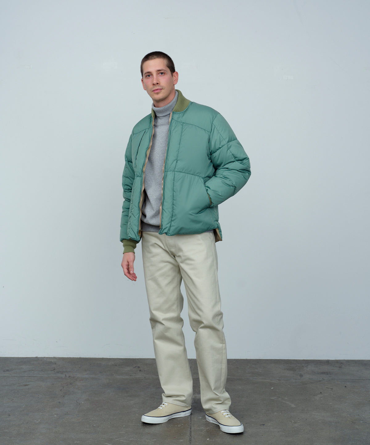 【 25FW PRE-ORDER 】RMFC GRAND TETON MC JACKET / EMERALD