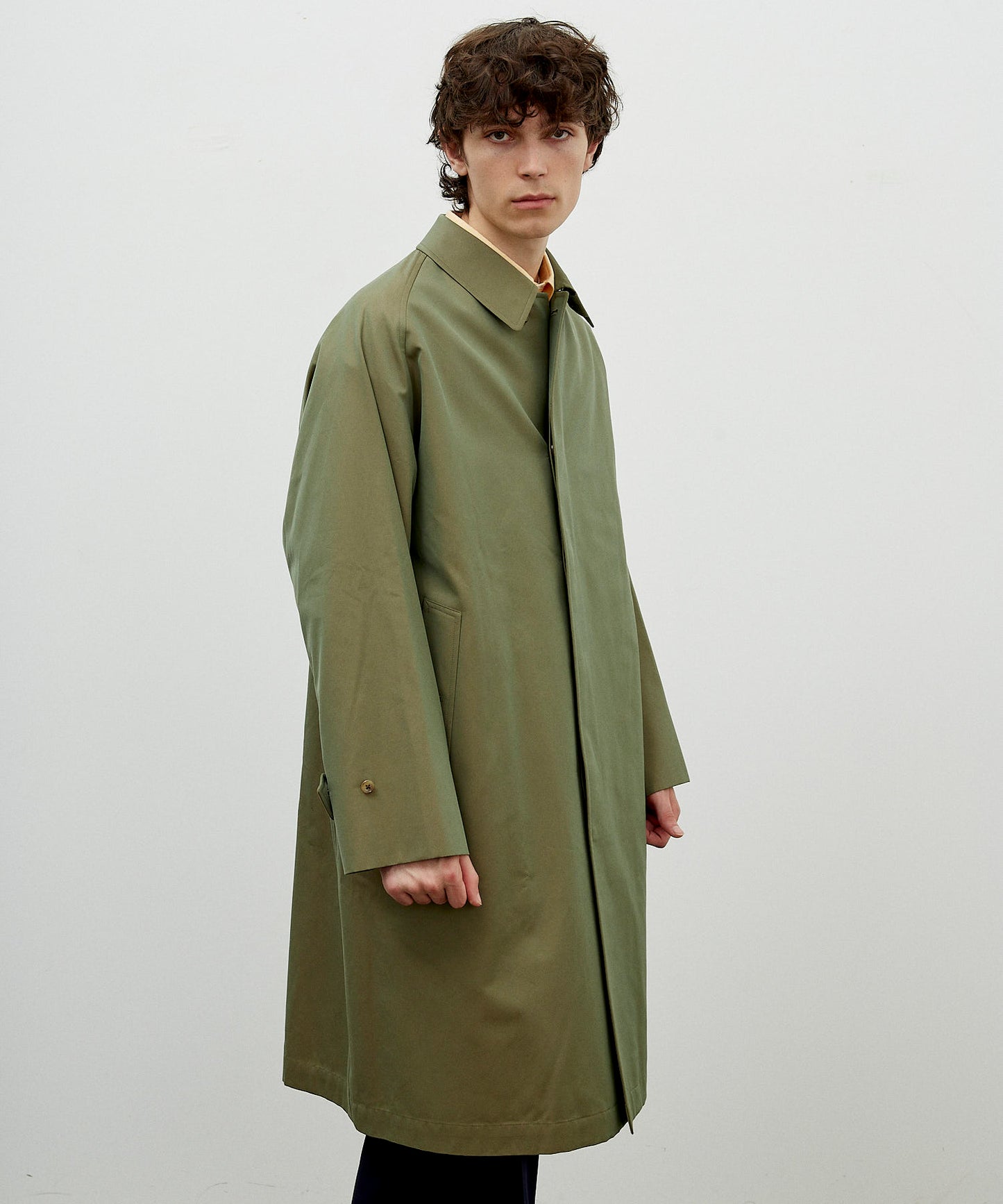 【 25FW 】ANATOMICA SINGLE RAGLAN COAT I / OLIVE