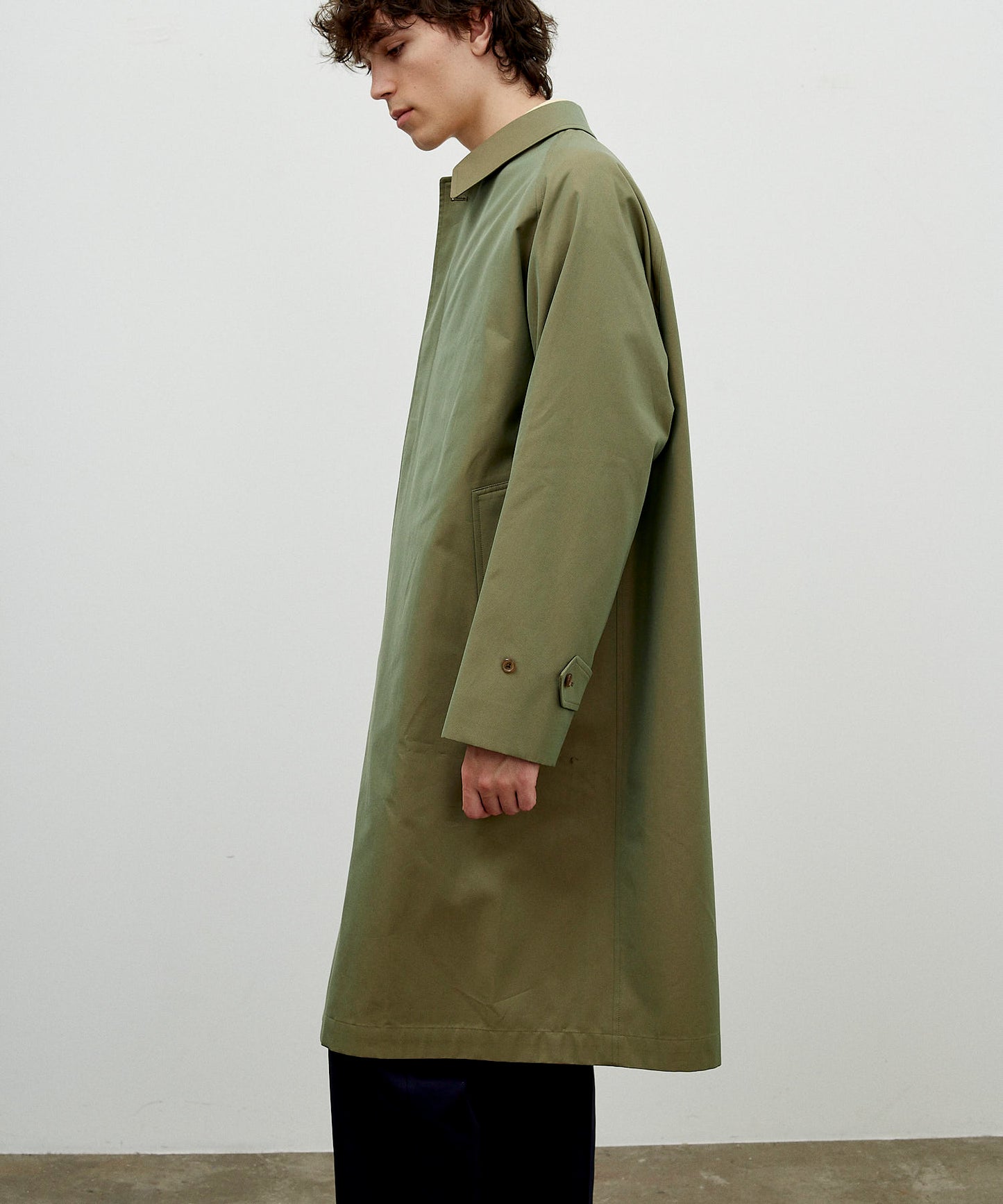 【 25FW 】ANATOMICA SINGLE RAGLAN COAT I / OLIVE