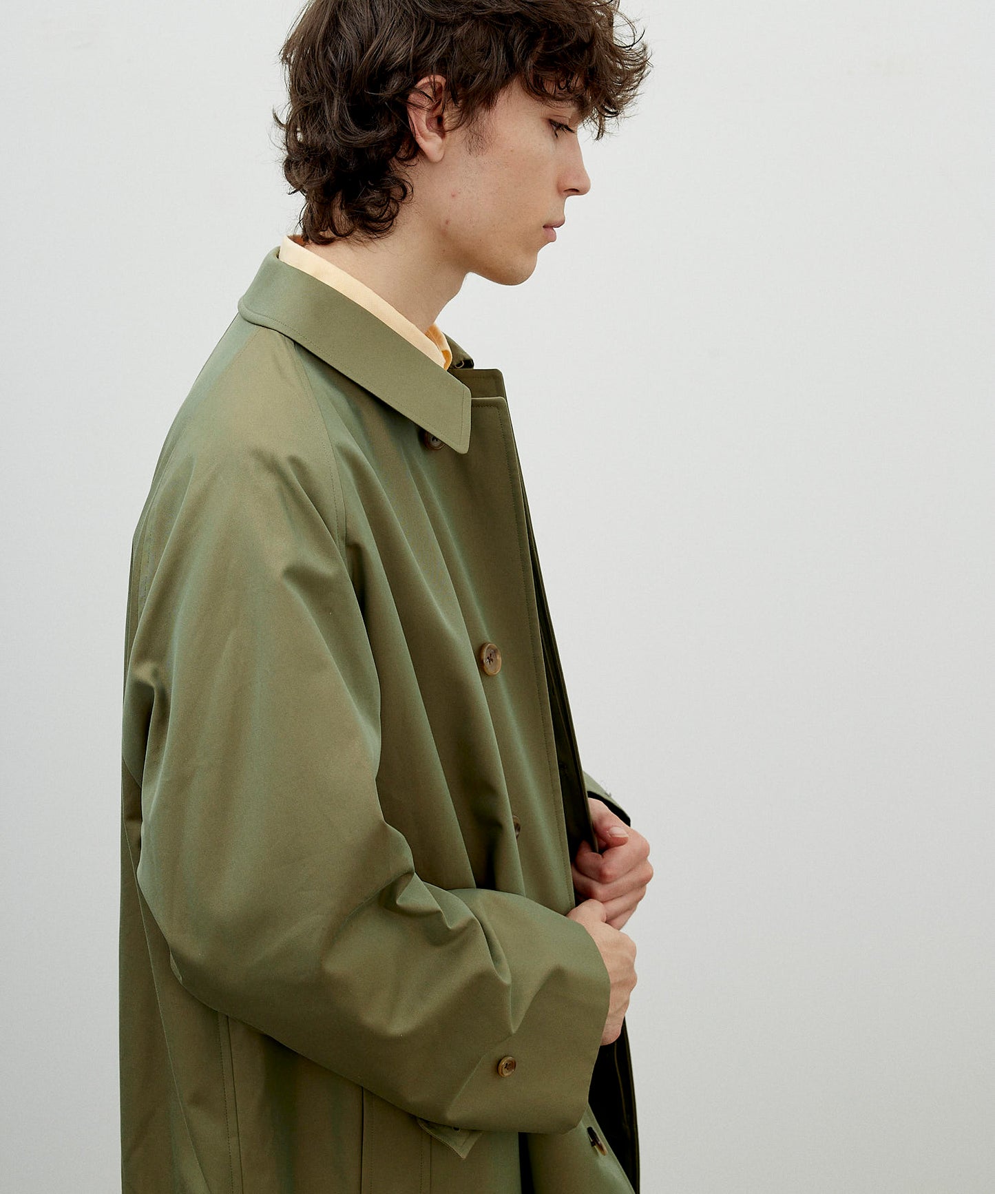 【 25FW 】ANATOMICA SINGLE RAGLAN COAT I / OLIVE