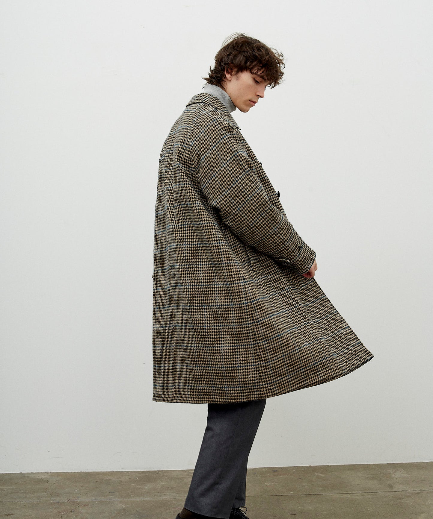【 25FW 】ANATOMICA SINGLE RAGLAN COAT Ⅱ REVERSIBLE / BLACK