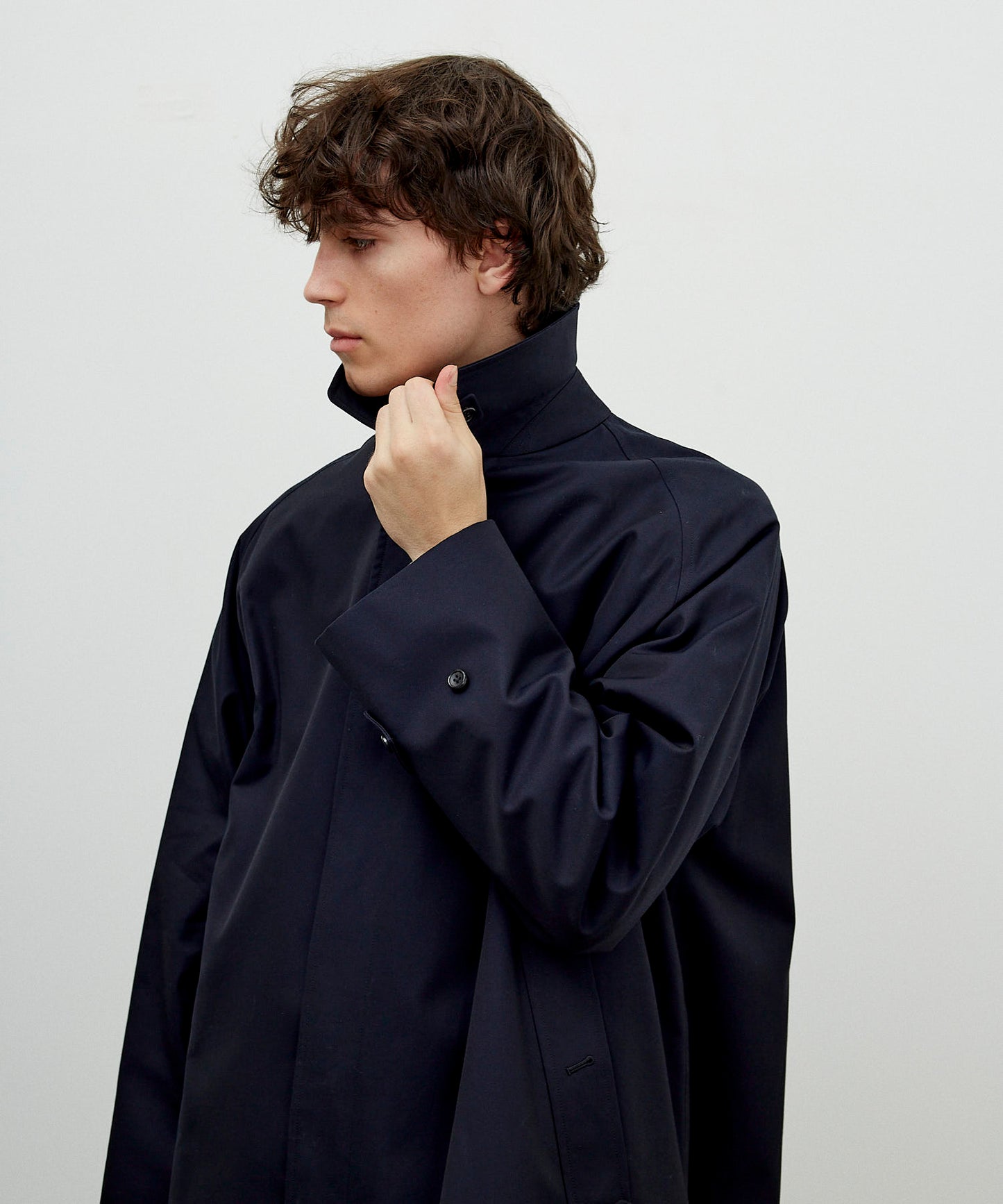 【 25FW 】ANATOMICA SINGLE RAGLAN COAT Ⅰ / NAVY