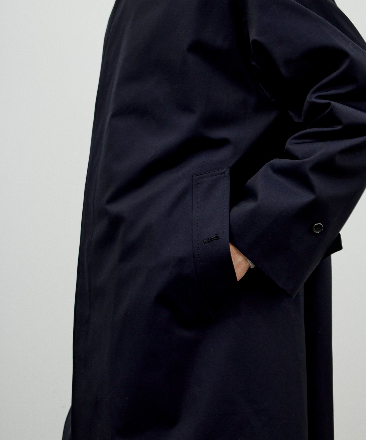 【 25FW 】ANATOMICA SINGLE RAGLAN COAT Ⅰ / NAVY