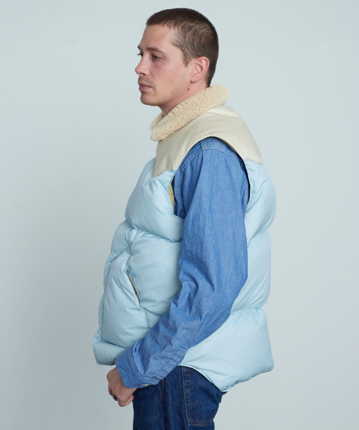 【 25FW PRE-ORDER 】RMFC CHRISTY VEST / BABY BLUE