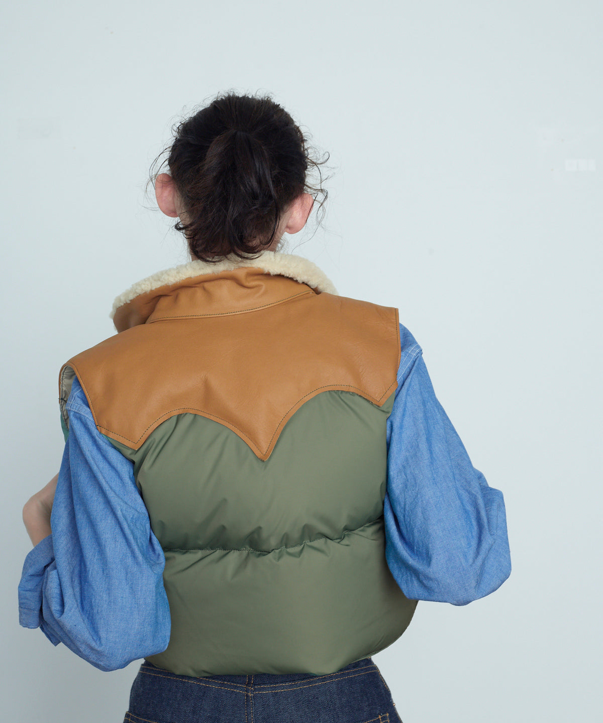 【 25FW PRE-ORDER 】RMFC HERITAGE ANNELLE VEST / OLIVE