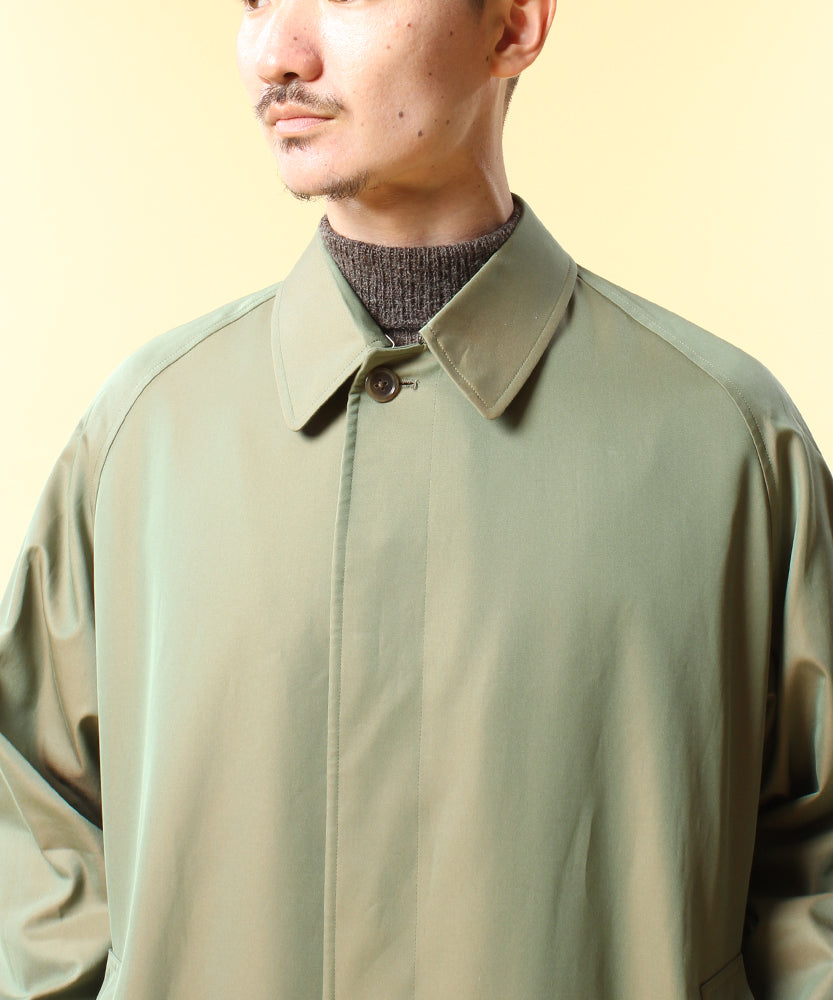 【 25SS 】ANATOMICA SINGLE RAGLAN COAT I / OLIVE