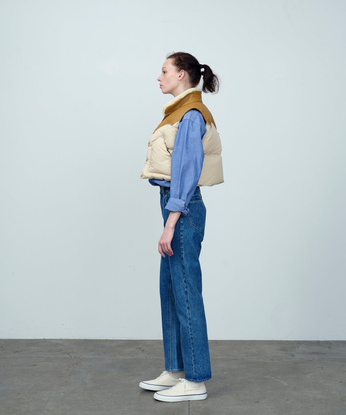 【 25FW 】RMFC HERITAGE ANNELLE VEST / L.BEIGE