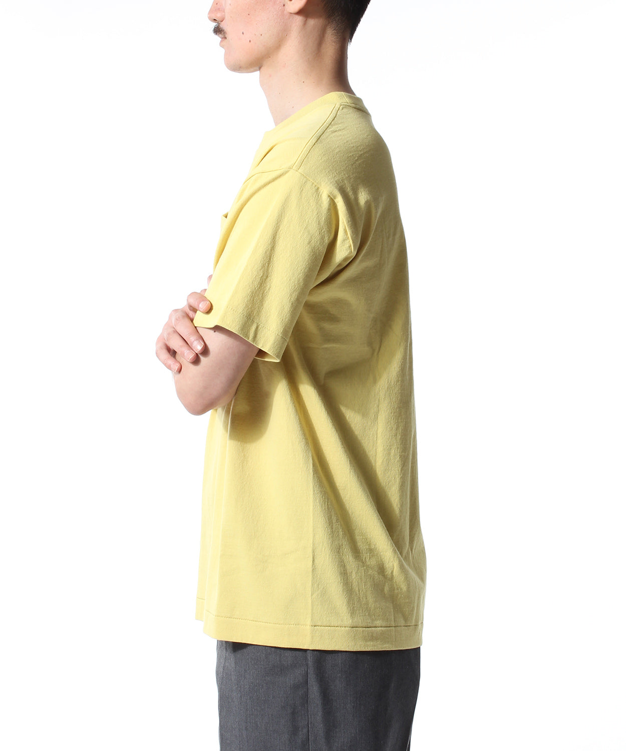 A'r DESIGN ORIGINAL POCKET TEE / LEMON