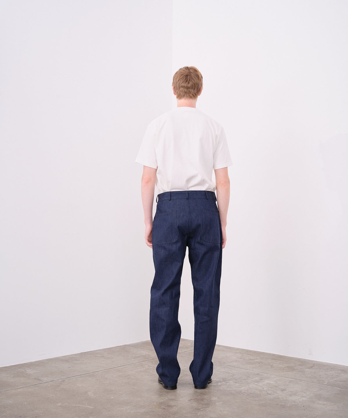 【 25SS 】ANATOMICA USN 1943 UTILITY PANTS / INDIGO NON WASH