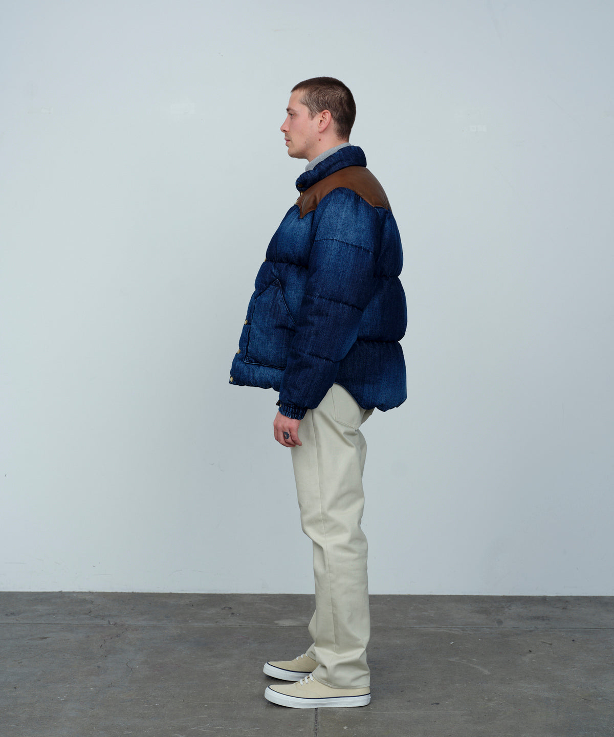 【 25FW PRE-ORDER 】RMFC HERITAGE DOWN JACKET DNIM / DENIM INDIGO