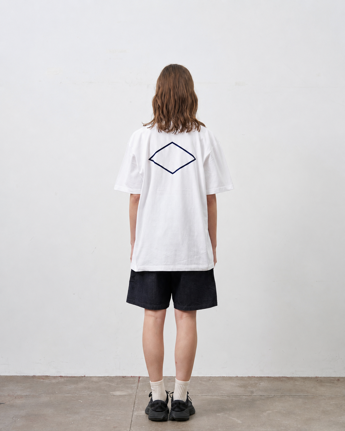 【 26SS 】BIGYANK DIAMOND BACK TEE / WHITE