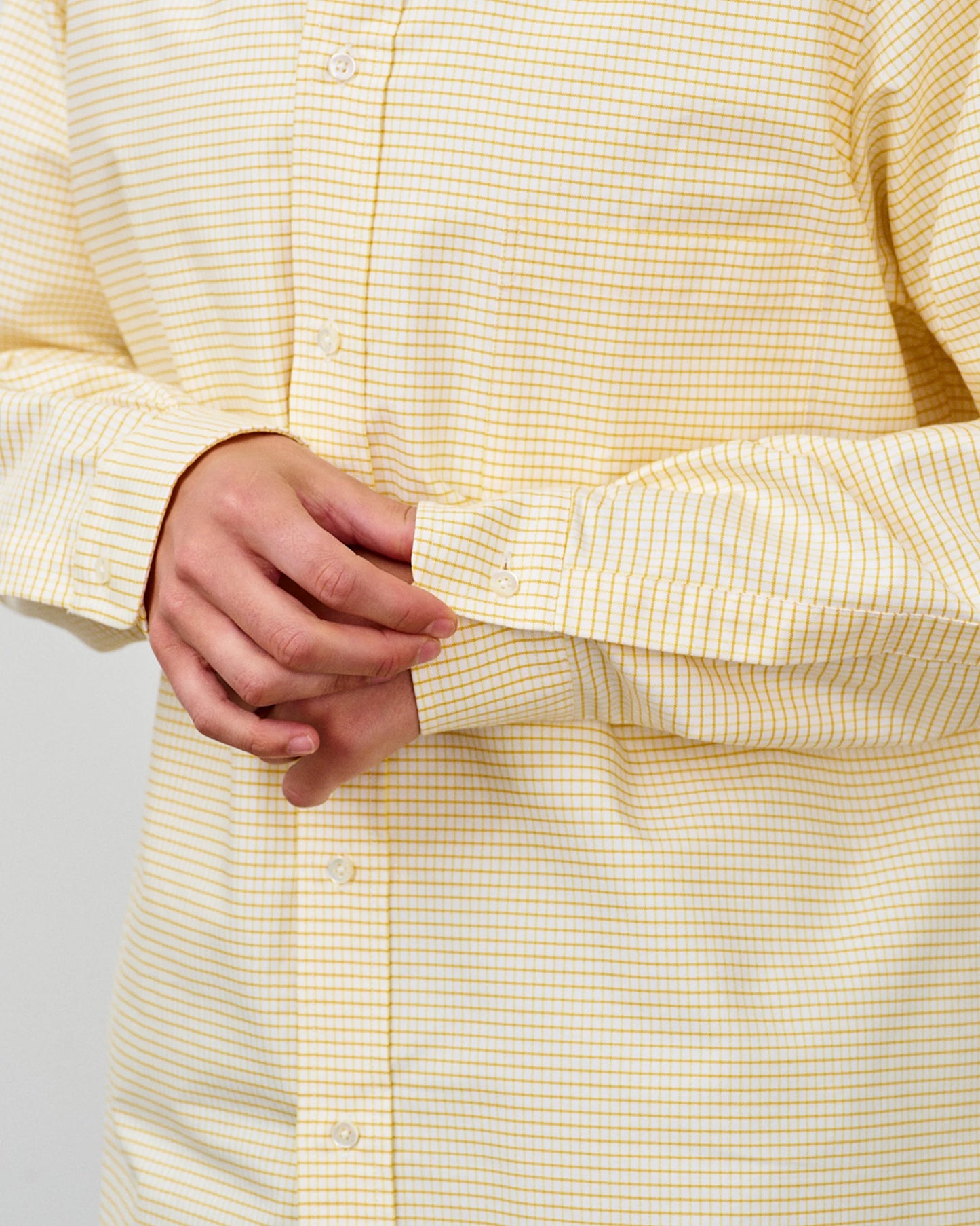 【 26SS 】ANATOMICA BD SHIRT MADISON PLAID / YELLOW