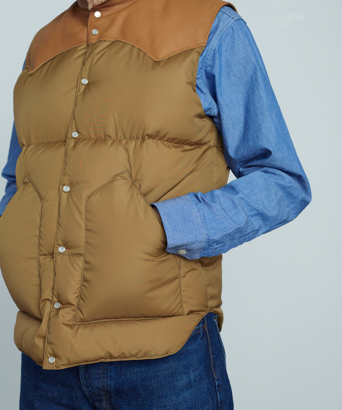 25FW 】RMFC HERITAGE CHRISTY VEST / CAMEL – A'r11551 FUKUOKA