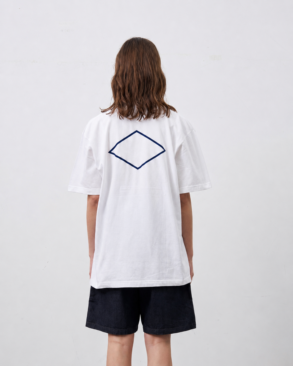 【 26SS 】BIGYANK DIAMOND BACK TEE / WHITE